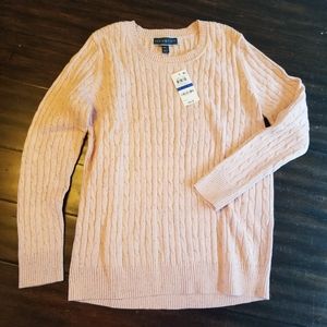 Karen Scott Pink Sweater, Size Petite XL